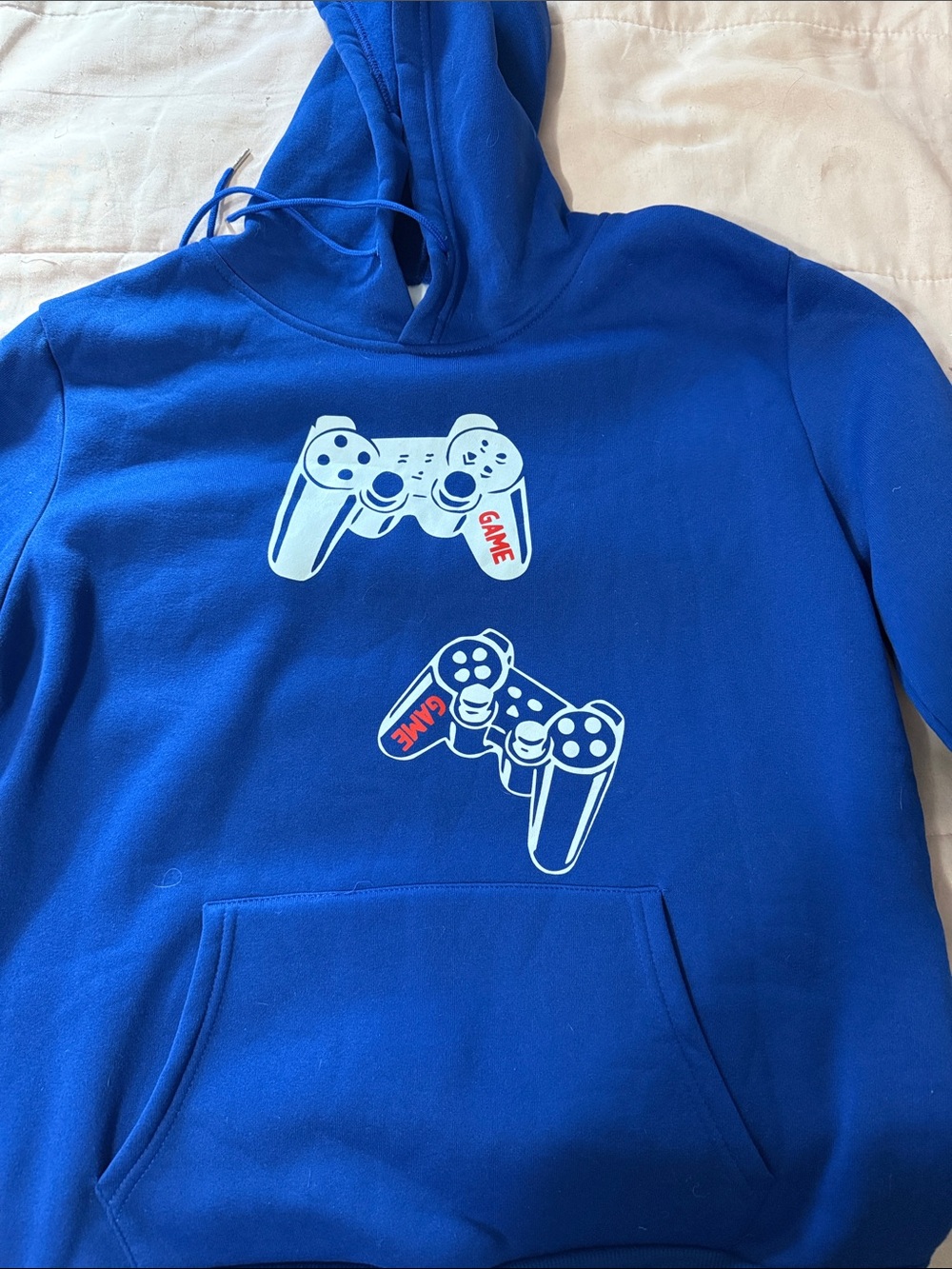 Blue Video Game Controller Hoodie - Unbranded
